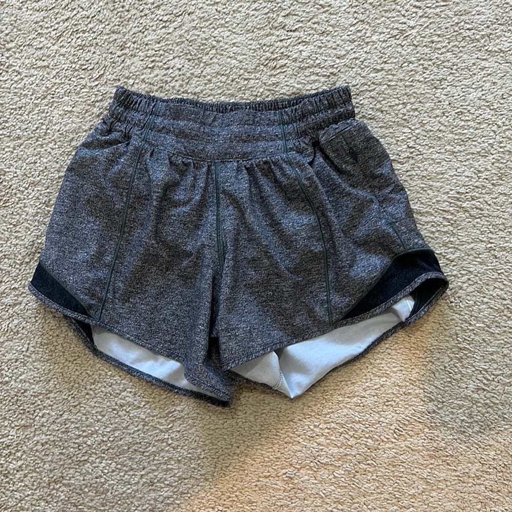 Grey Lulu Shorts